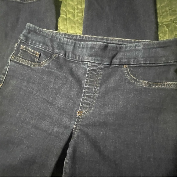 Chico’s Pull-On Slim Bootcut Jeggings Jeans Size US 6, Chico’s Size 0.5 - Picture 5 of 7